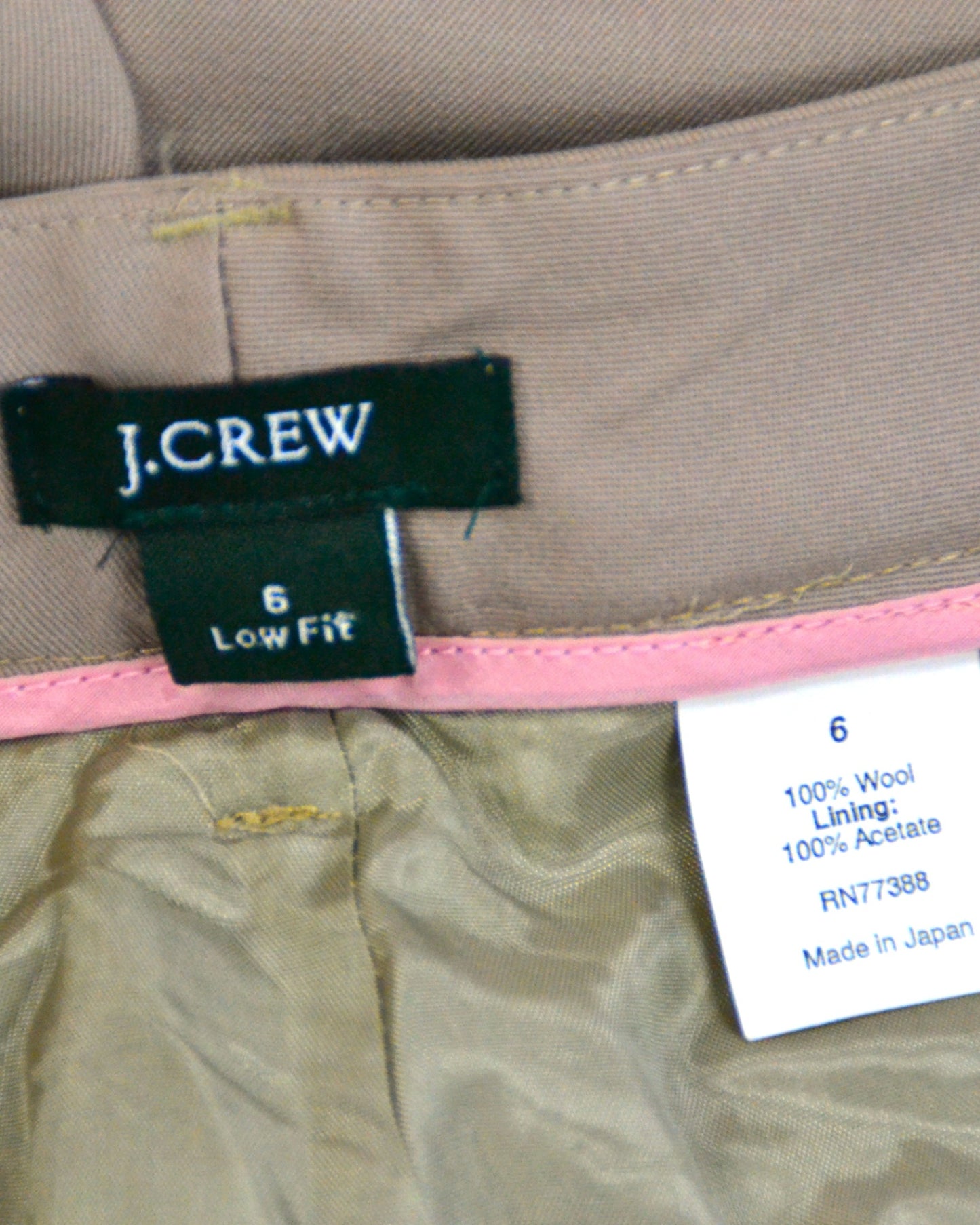 J.Crew Pants 6 Beige