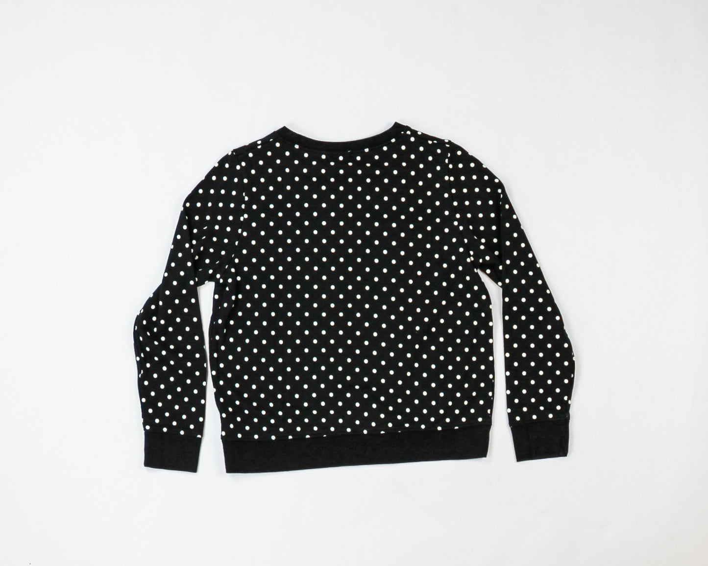 J.Crew Sweater M - Medium Black with white dots