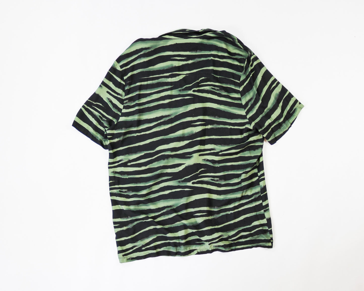 Asos DESIGN Shirt XL Long Green and Black