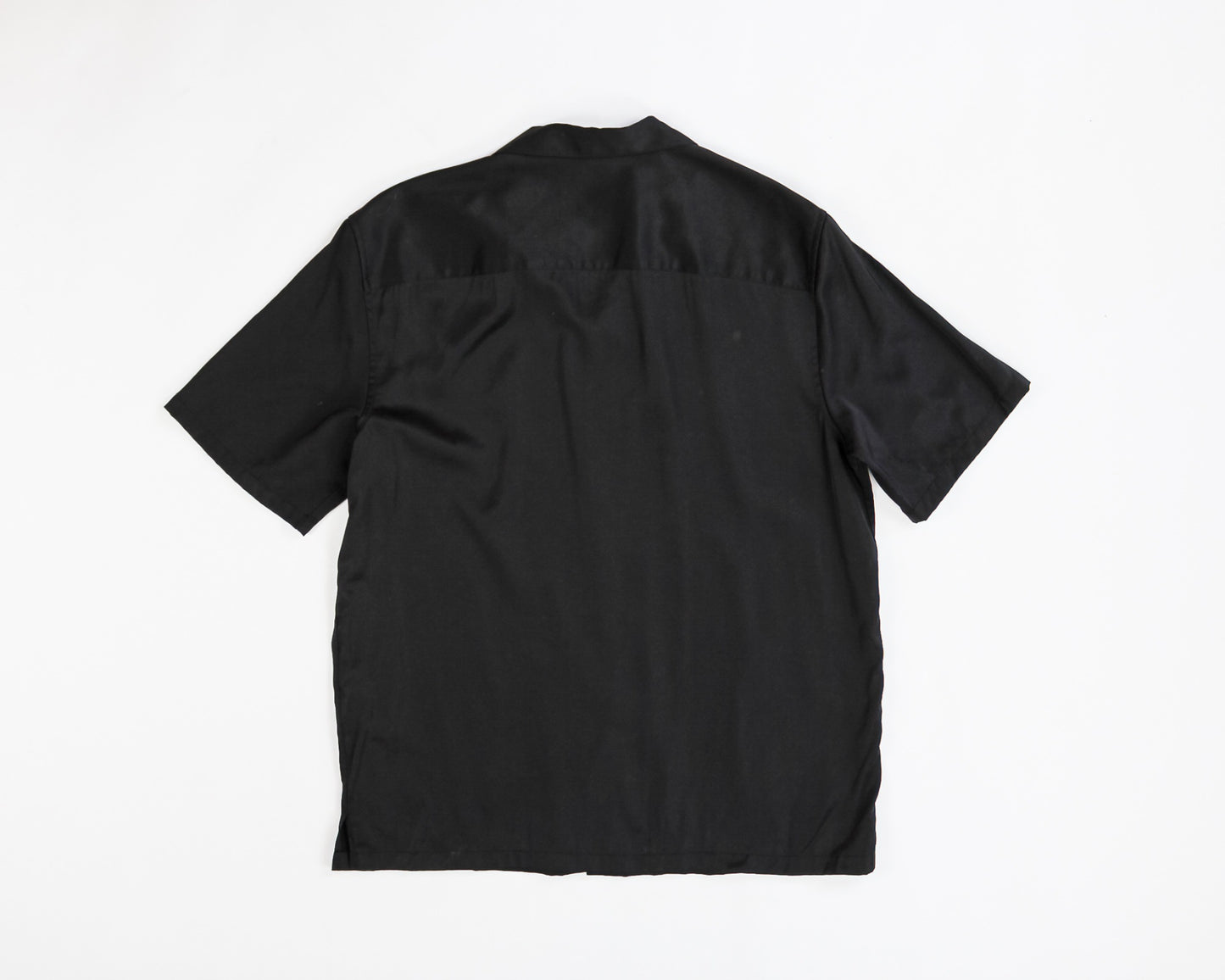 ZARA Button Shirt XL Black