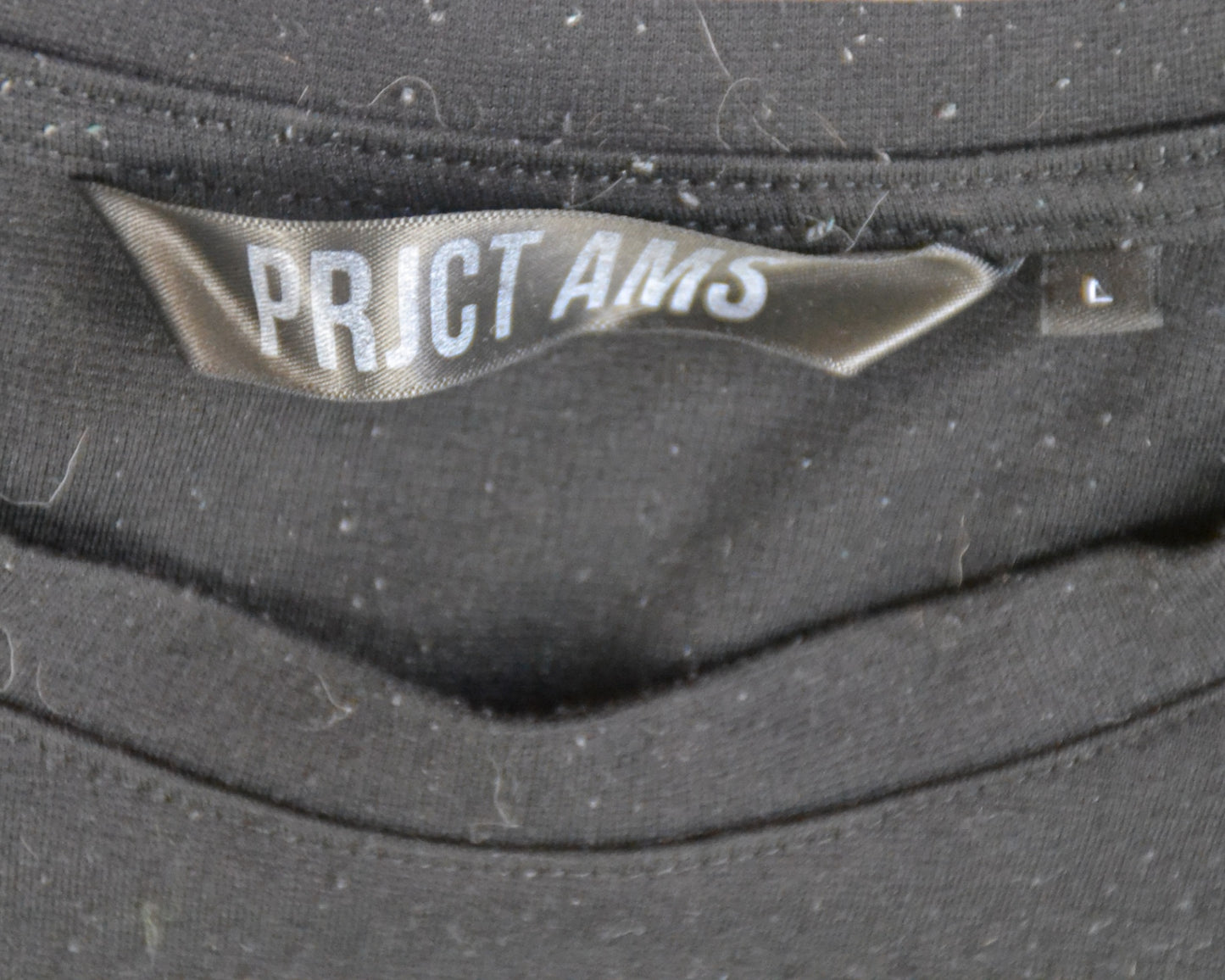 PRJCT AMS T-Shirt L - Large Black
