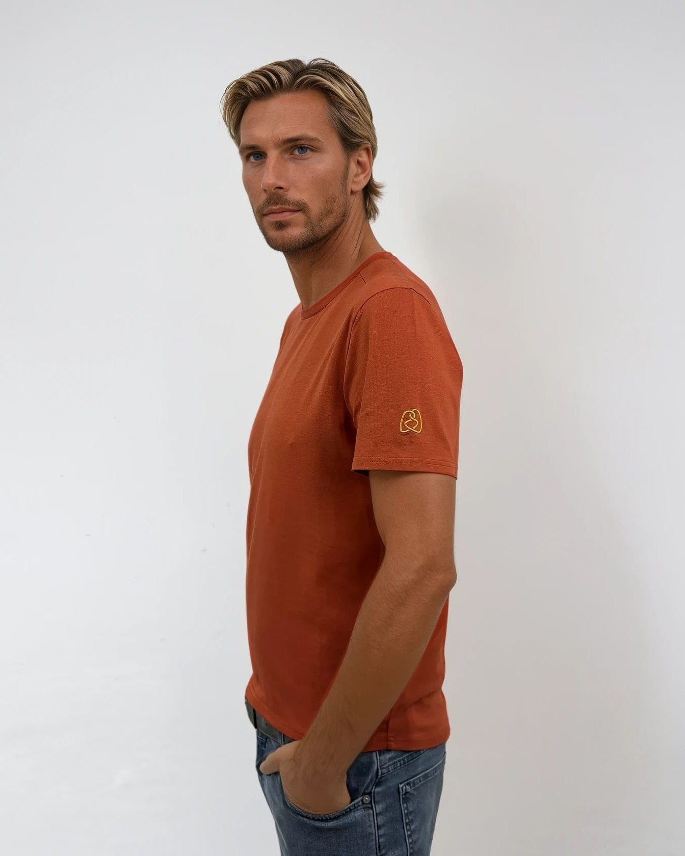 Circlo Signature T-shirt - Burnt Orange