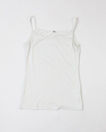 Uniqlo Heattech Camisole M - Medium White