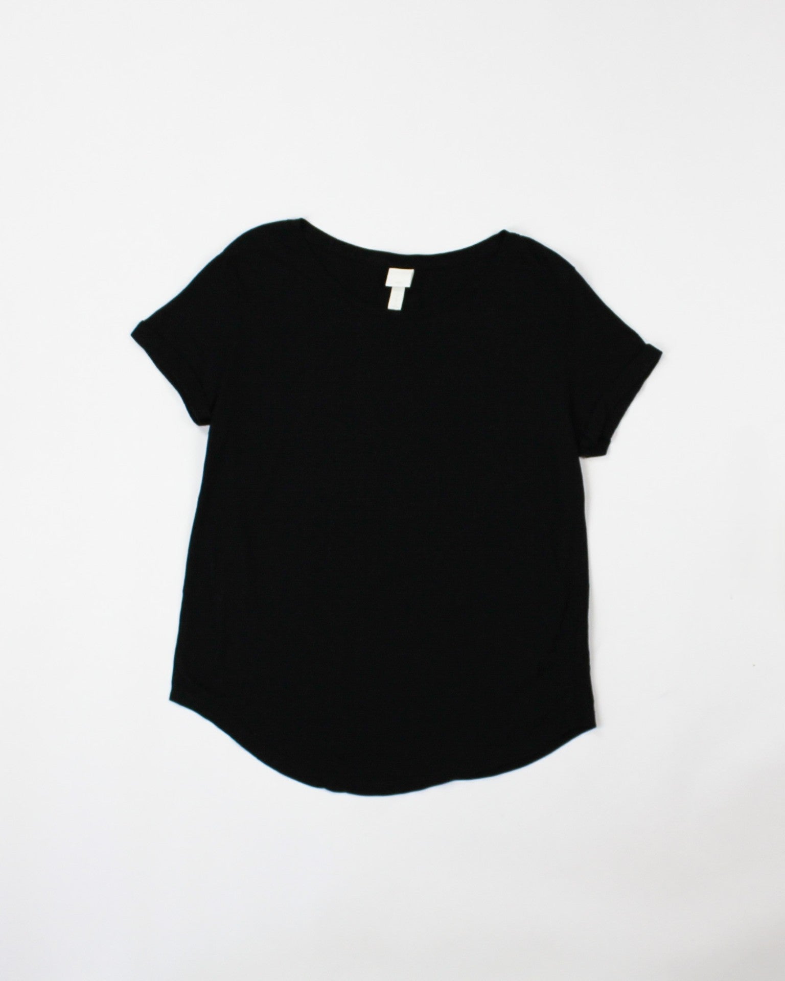 H&M Basics T-Shirt M Black