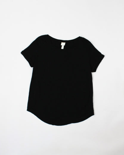 H&M Basics T-Shirt M Black
