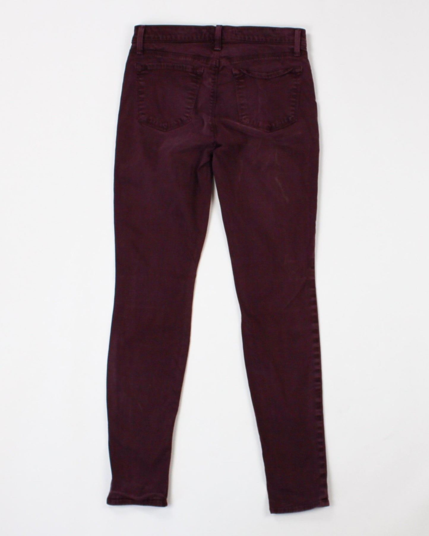 J Brand Pants 28 Burgundy
