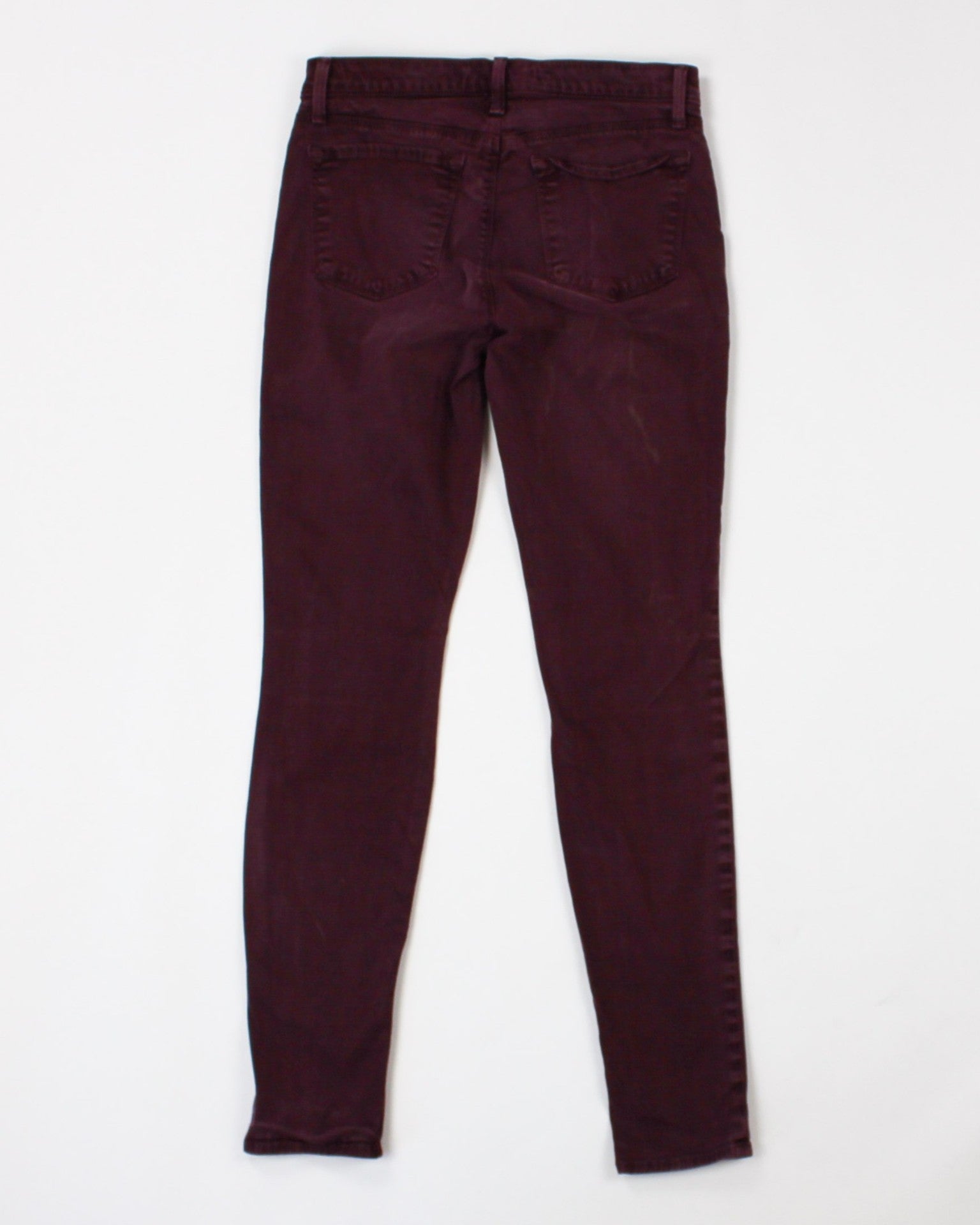 J Brand Pants 28 Burgundy