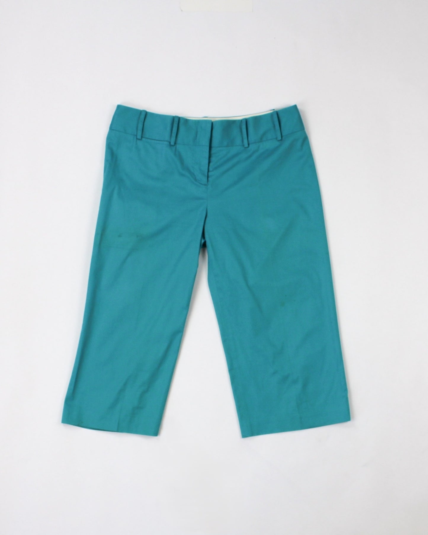 BCBG MAXAZRIA Capri Pants M Turquoise