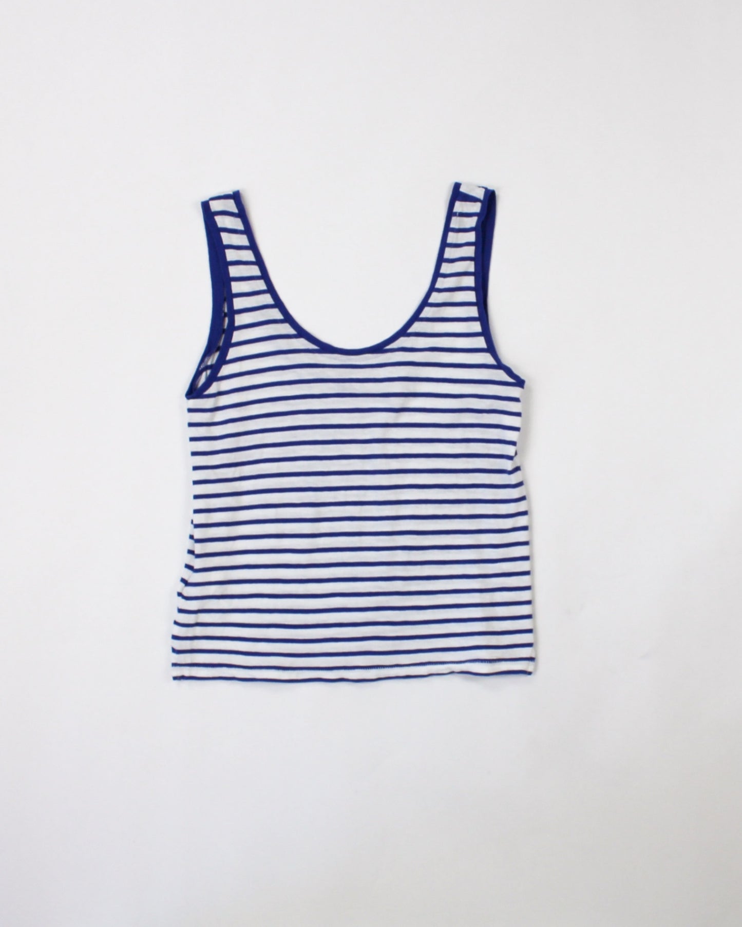 J. Crew T-Shirt M Blue and White