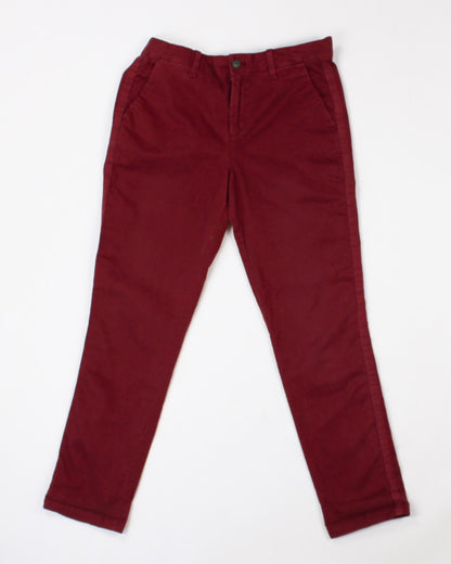 GAP Pants 2 burgundy