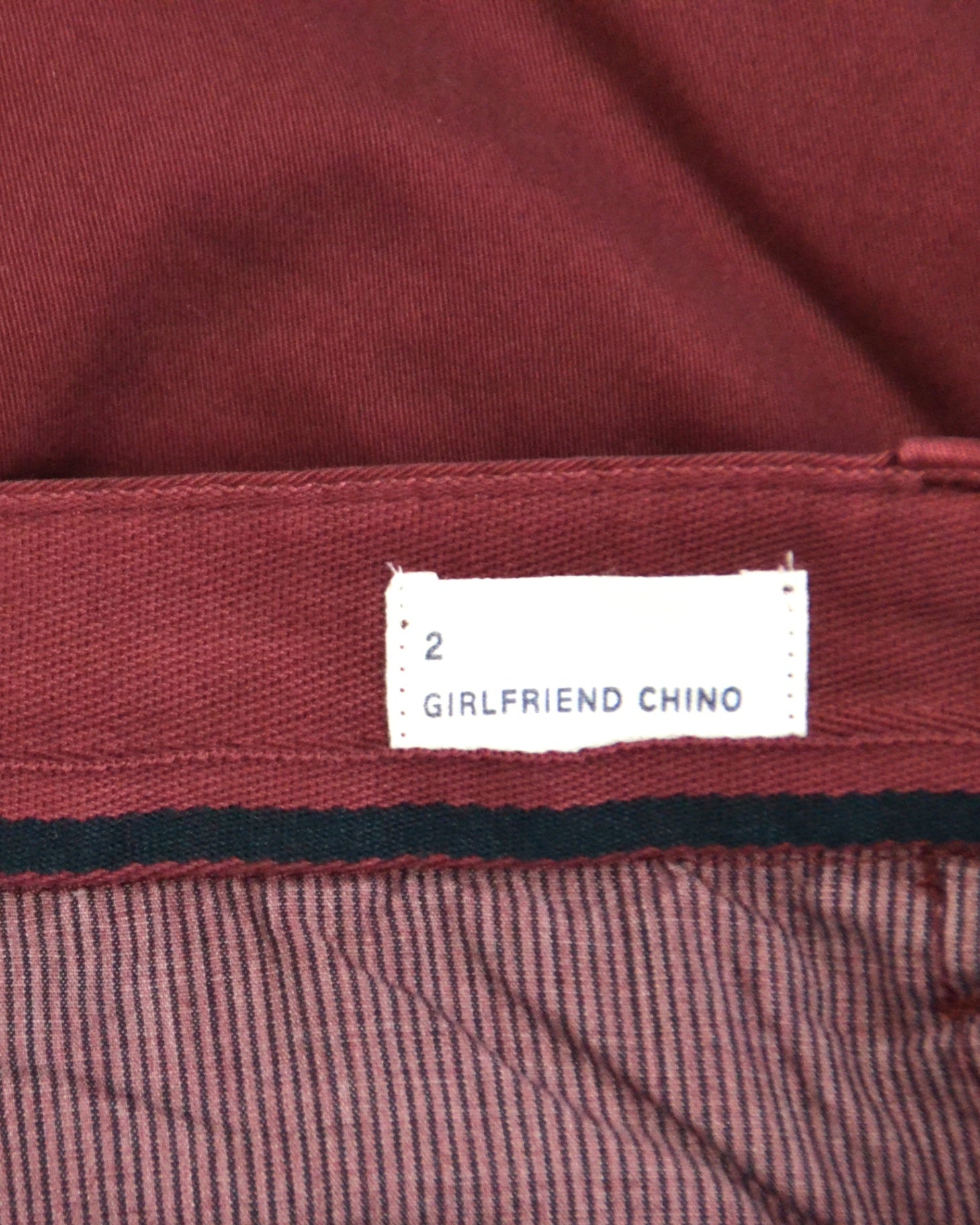 GAP Pants 2 burgundy