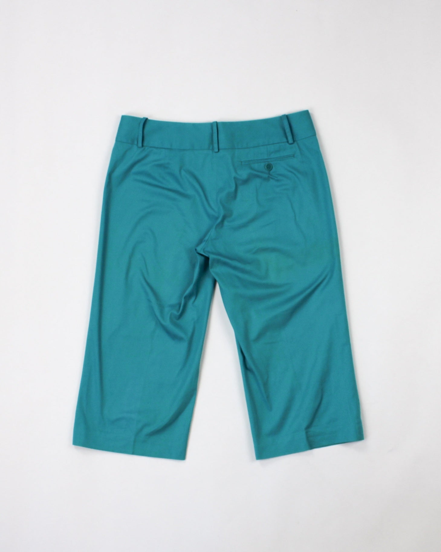 BCBG MAXAZRIA Capri Pants M Turquoise
