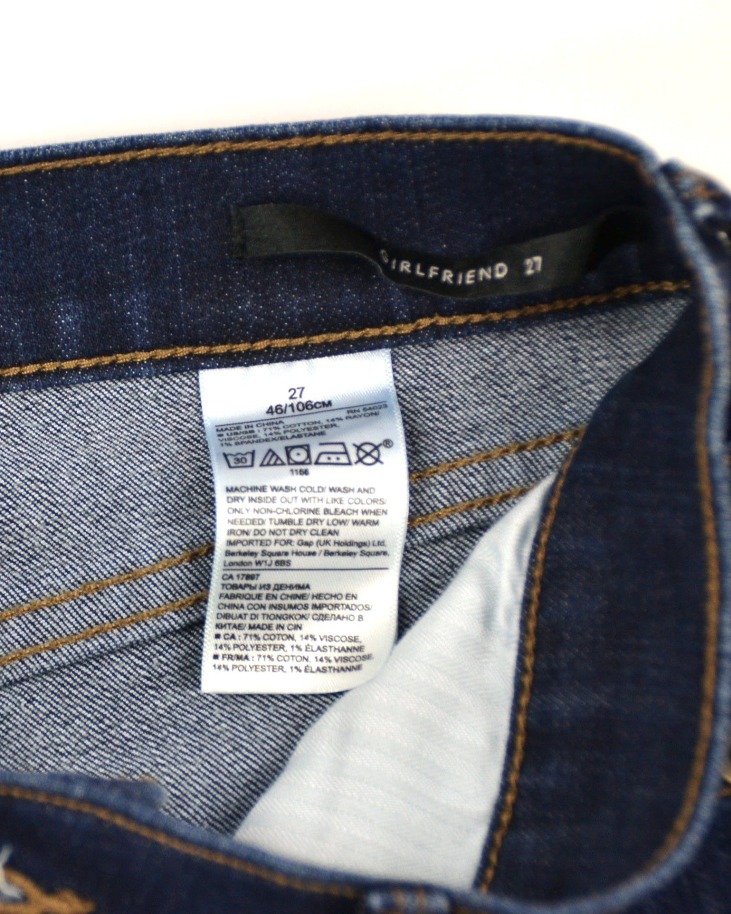 Banana Republic Jeans 27 Dark Blue
