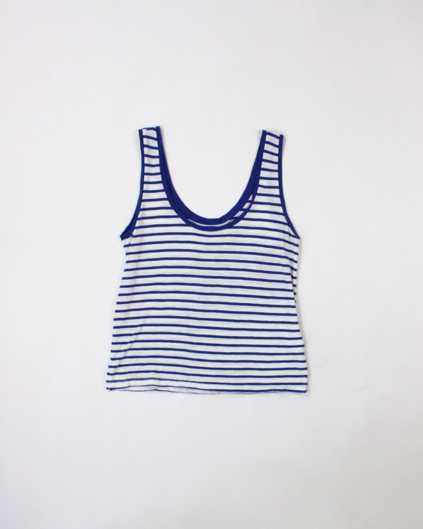 J. Crew T-Shirt M Blue and White
