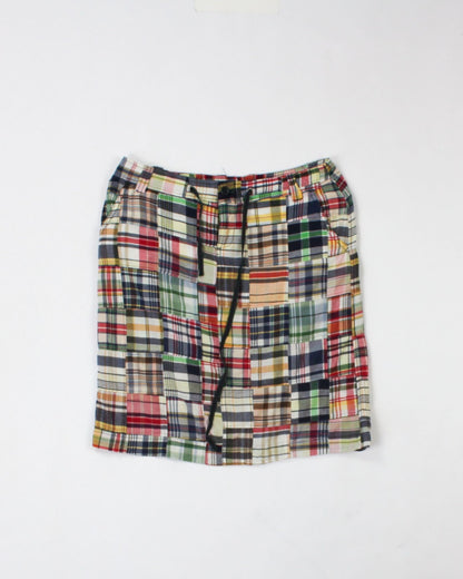 J.Crew Skirt 6 Multicolor (predominantly red, yellow, white, gray, and green)