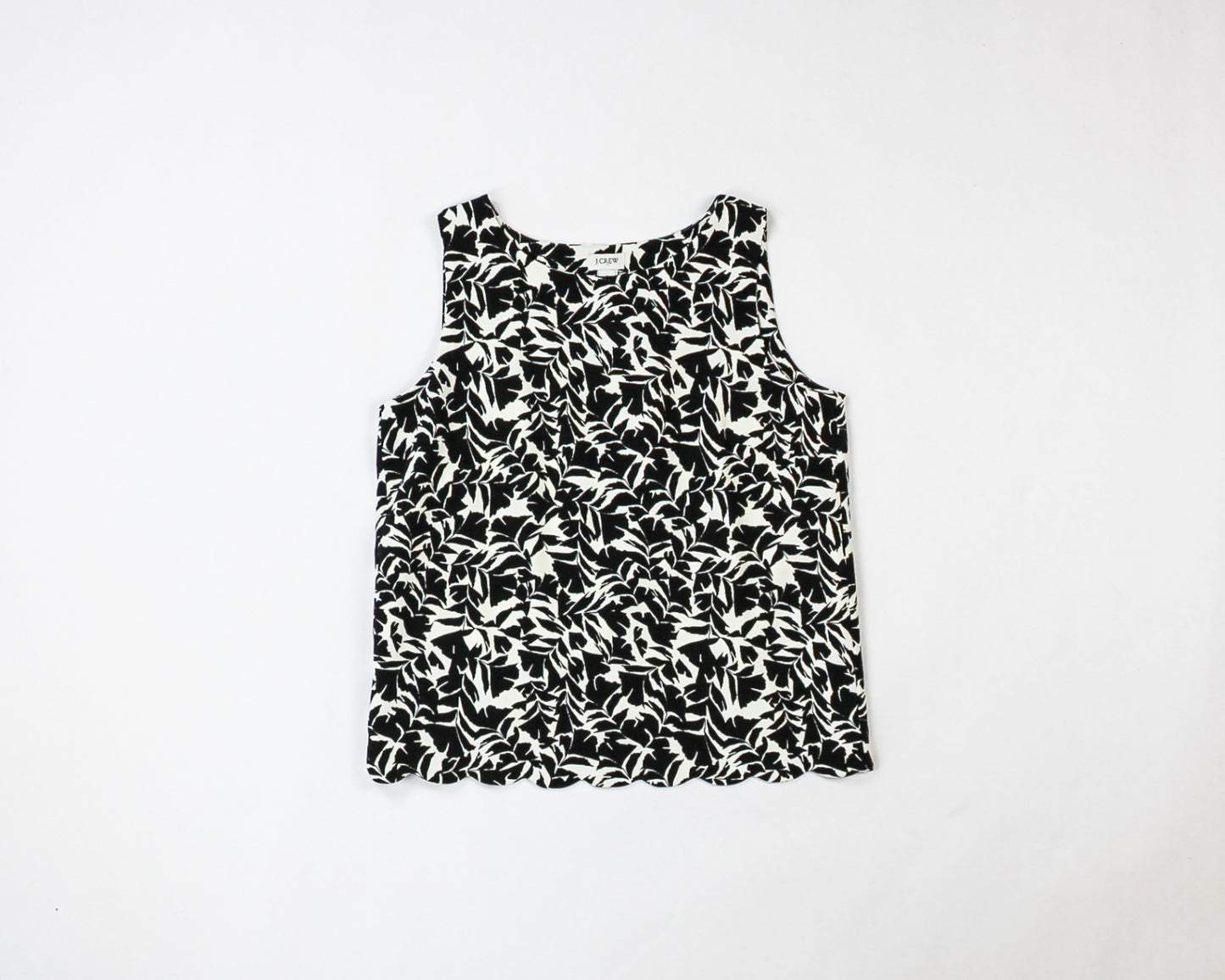 J.Crew Blouse S Black and white