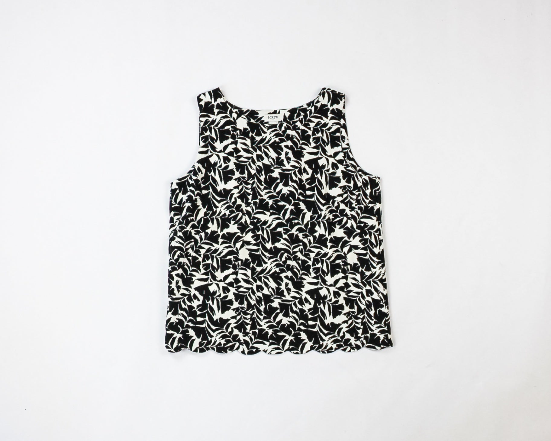 J.Crew Blouse S Black and white