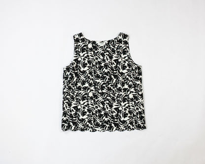 J.Crew Blouse S Black and white