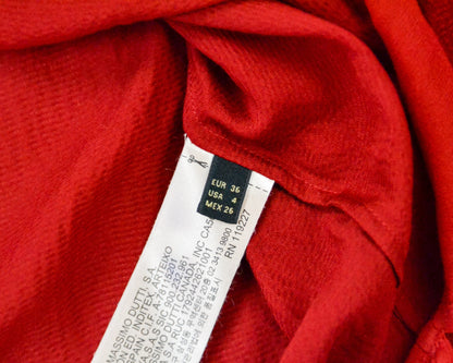 Massimo Dutti Blouse Red
