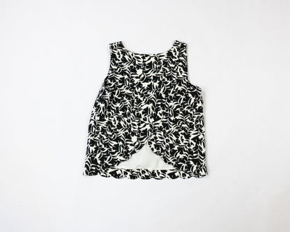 J.Crew Blouse S Black and white