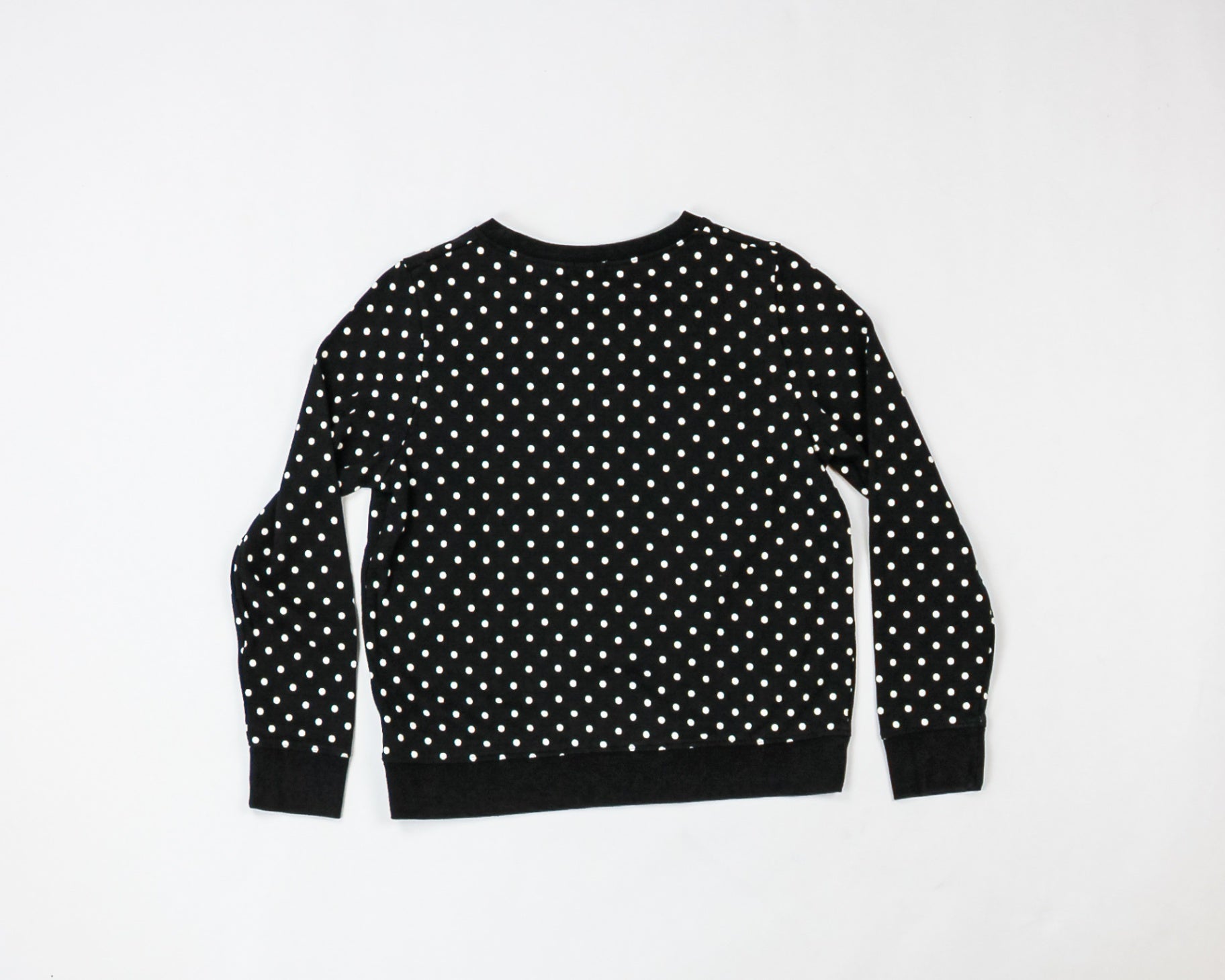 J.Crew Sweater M - Medium Black with white dots