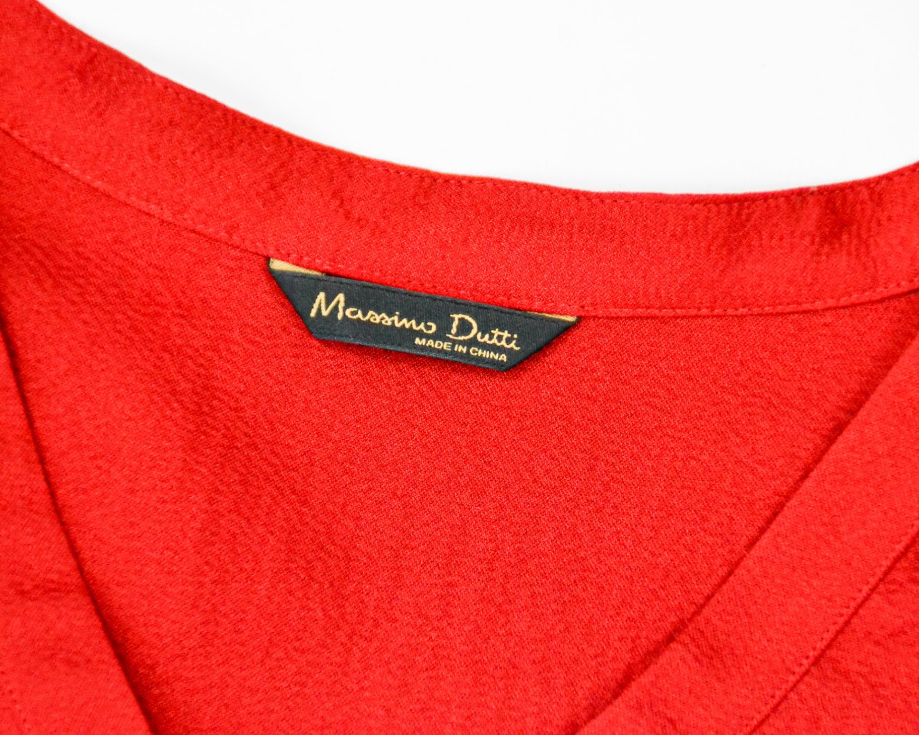 Massimo Dutti Blouse Red
