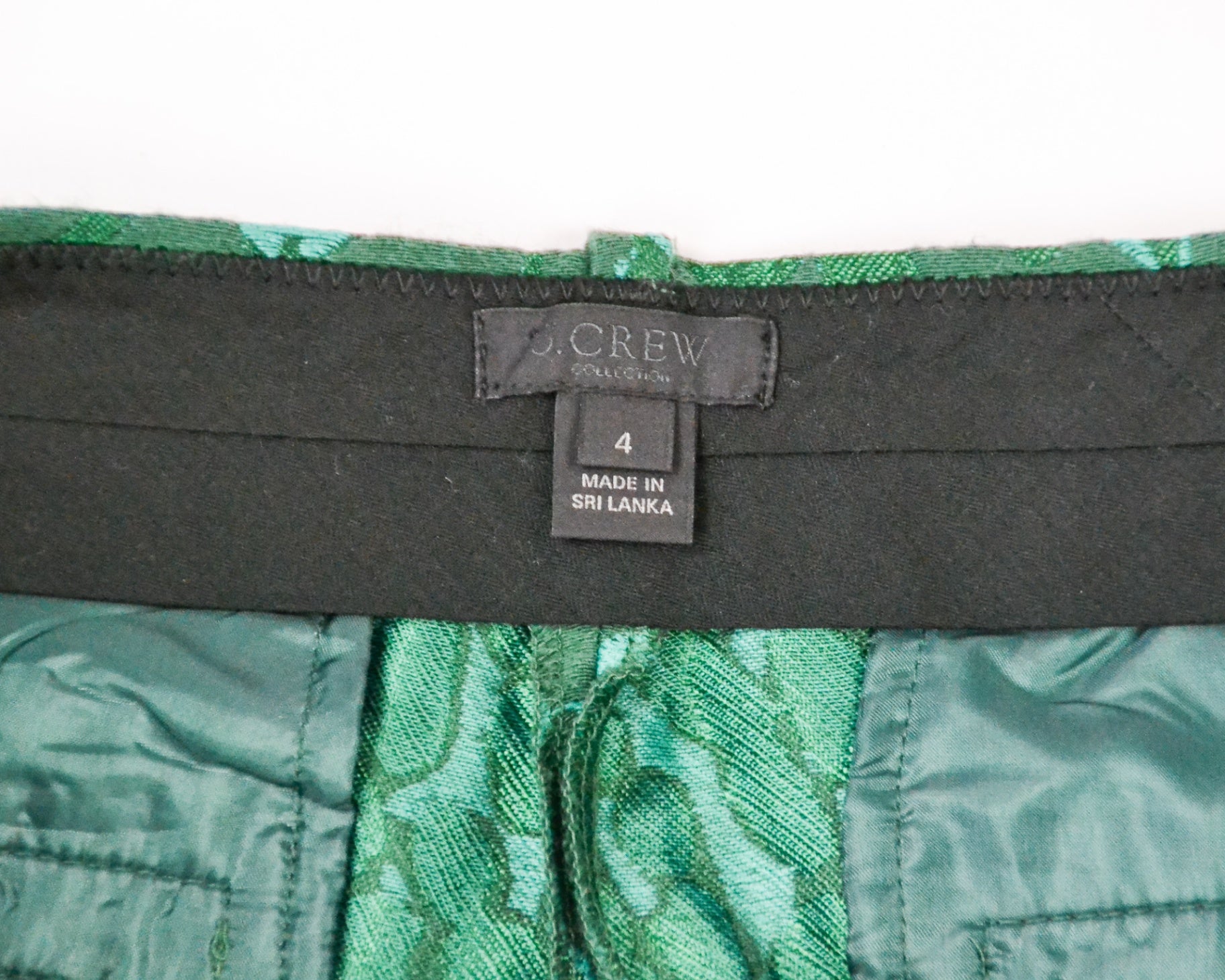 J. Crew Trousers 4 Green