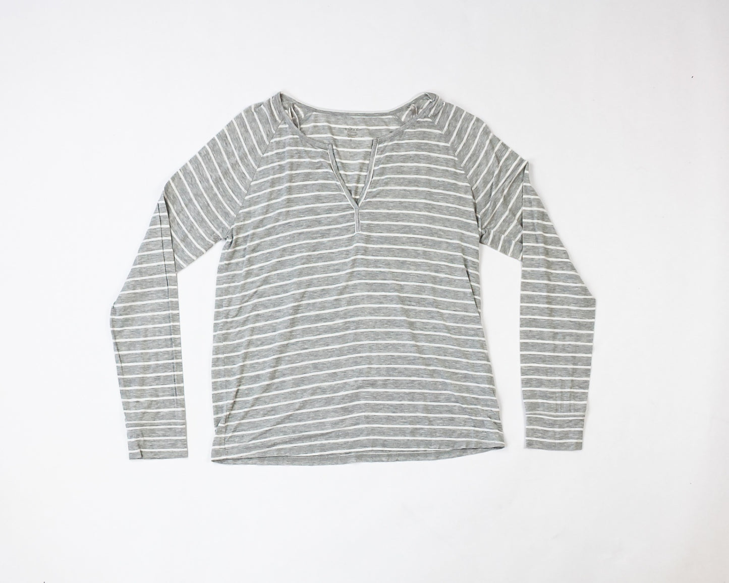 Love by Gap Pyjama Top S Gray and white