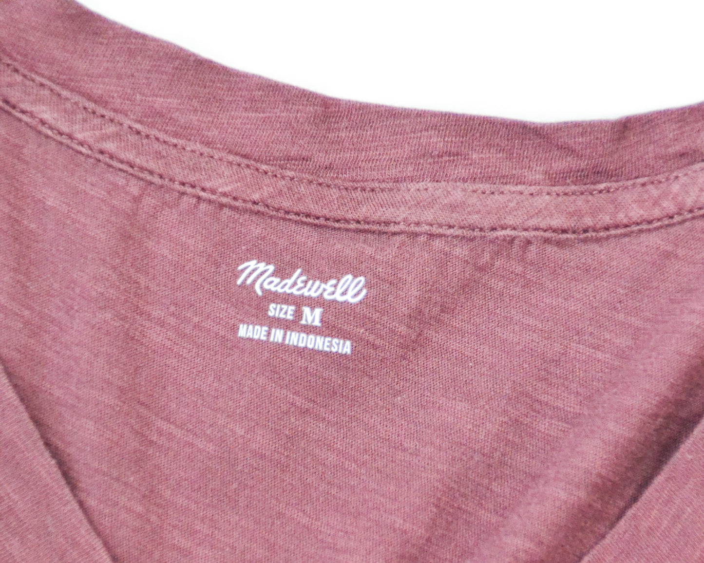 Madewell T-Shirt M - Medium Mauve