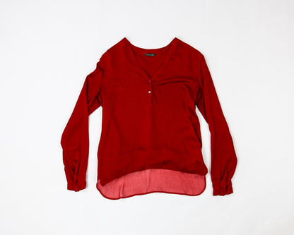 Massimo Dutti Blouse Red
