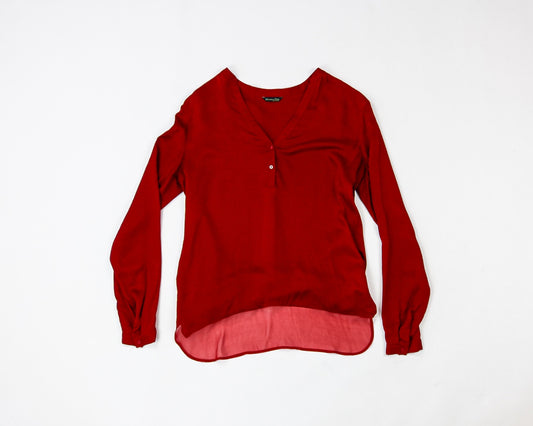 Massimo Dutti Blouse Red