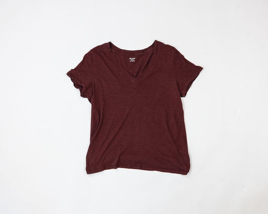Madewell T-Shirt M - Medium Mauve