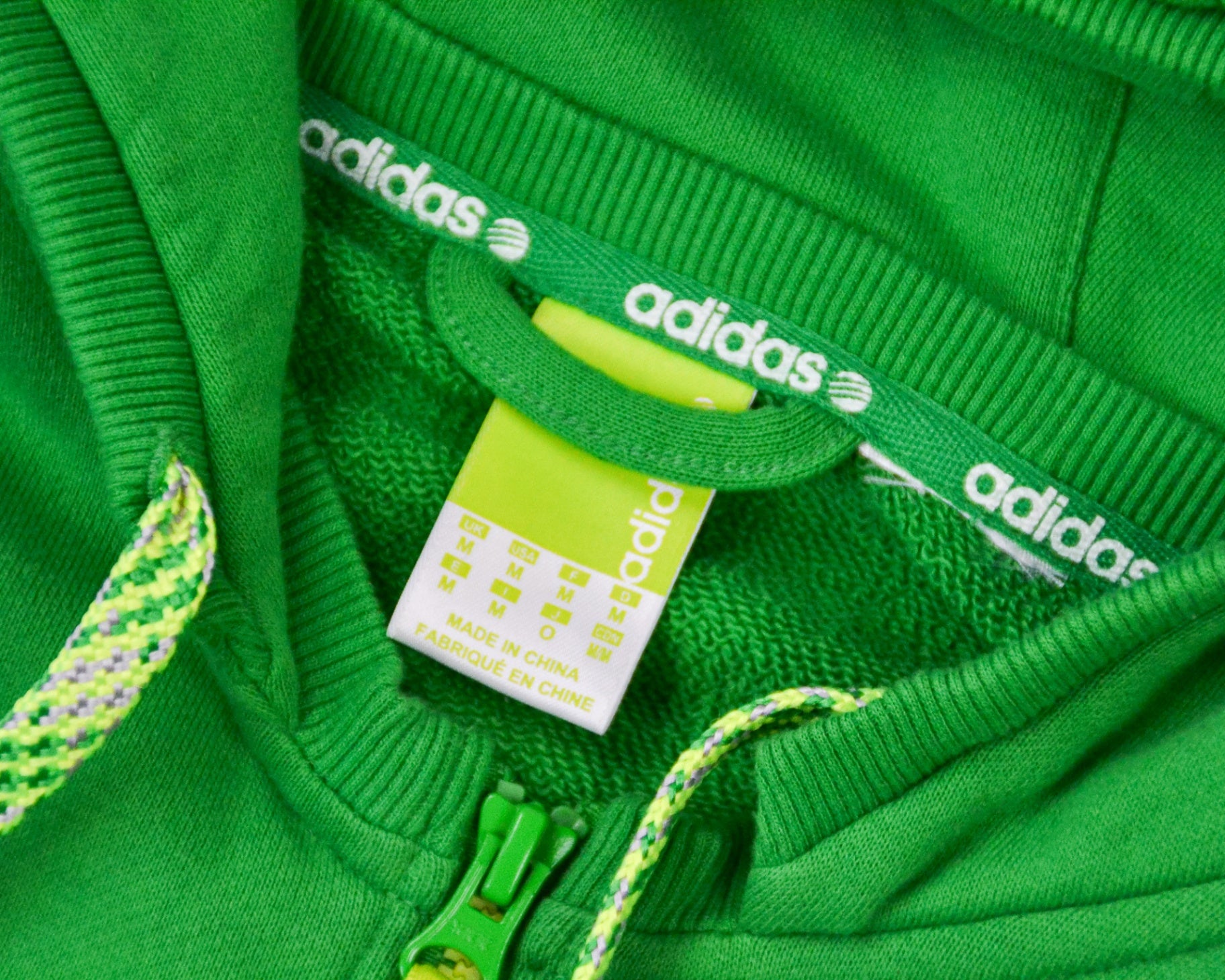 Adidas Hoodie M Green