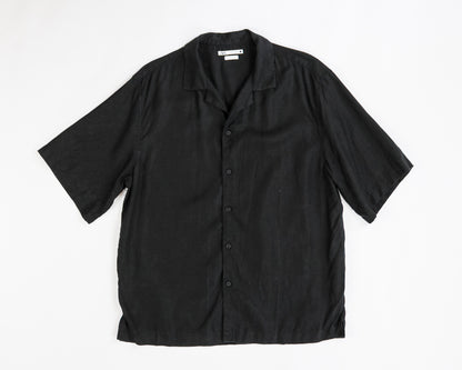 Zara Kimono Shirt XL Navy blue