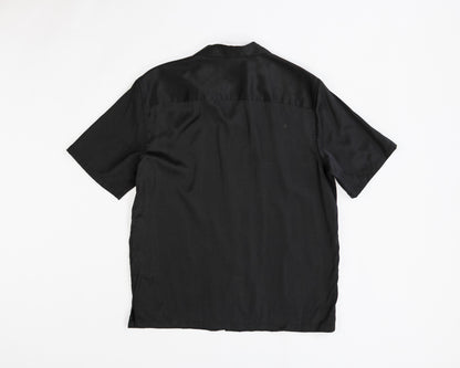 Zara Short Sleeve Shirt XL Black