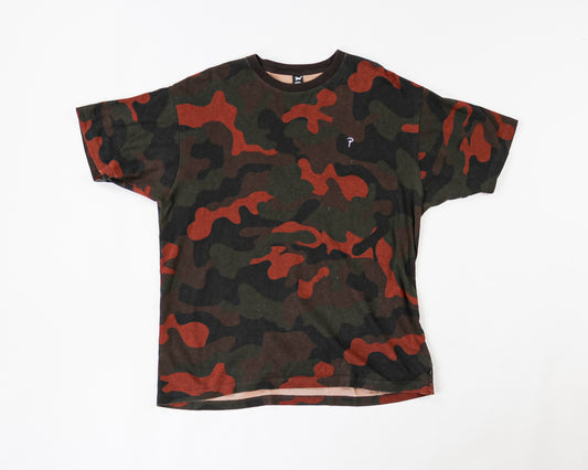 Pattà T-Shirt XL Black Green Red Camouflage