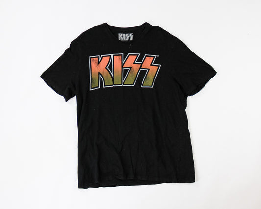 KISS T-Shirt L - Large Black