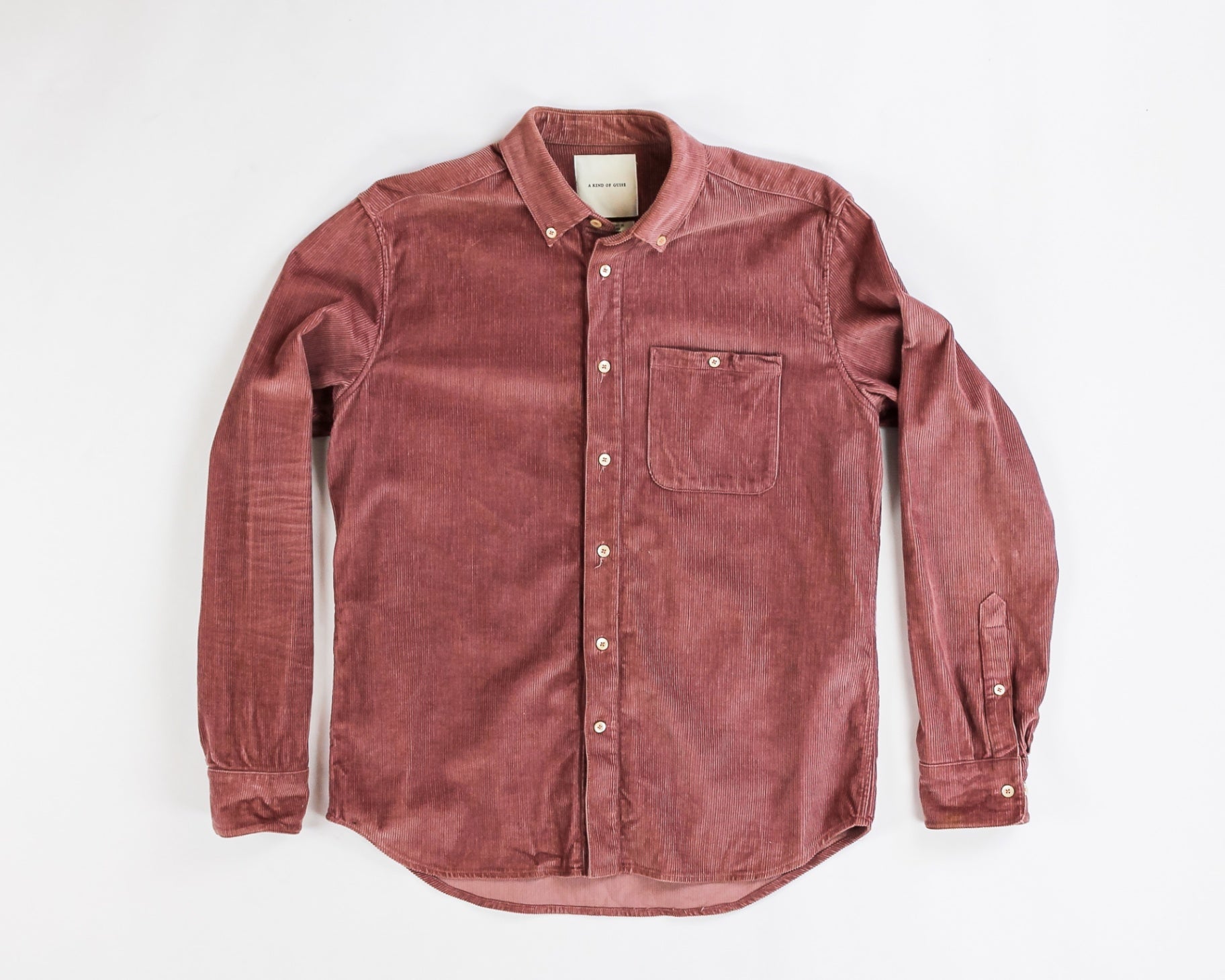 A Kind of Guise Shirt L - Large Pinkish-brown