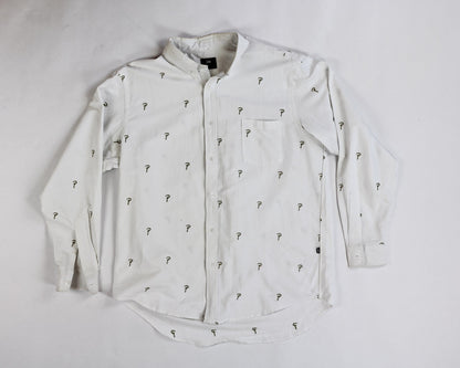 Patta Shirt White with P Pattern