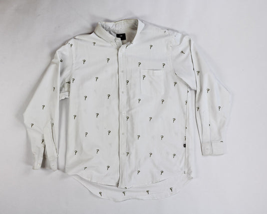 Patta Shirt White with P Pattern