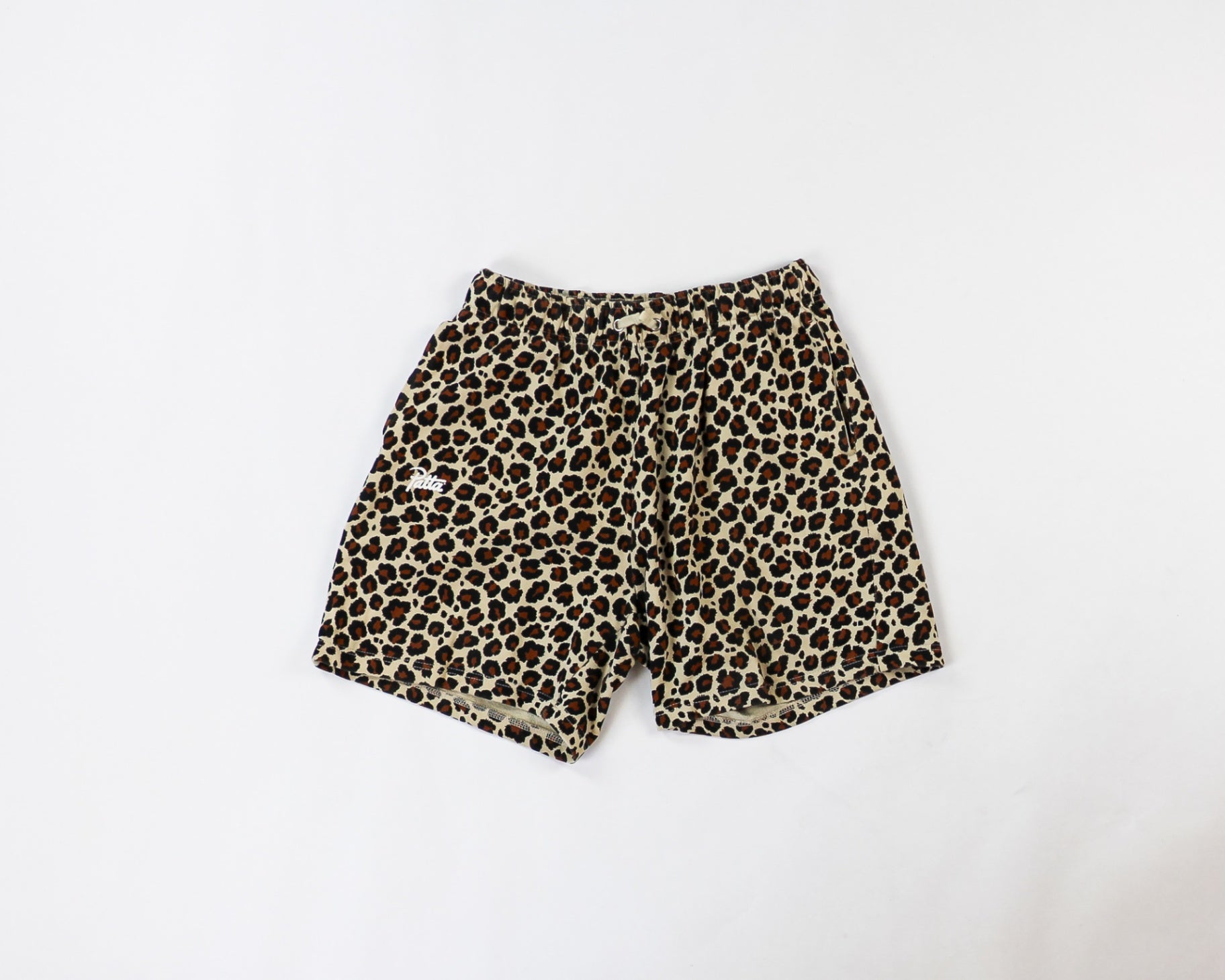Patta Shorts L - Large Leopard Print