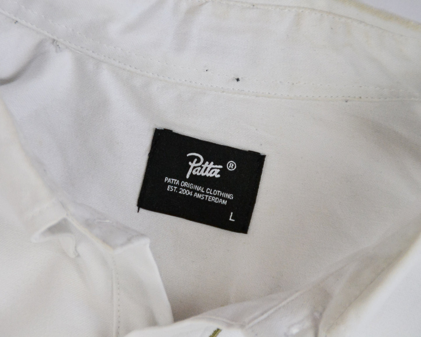 Patta Shirt White with P Pattern