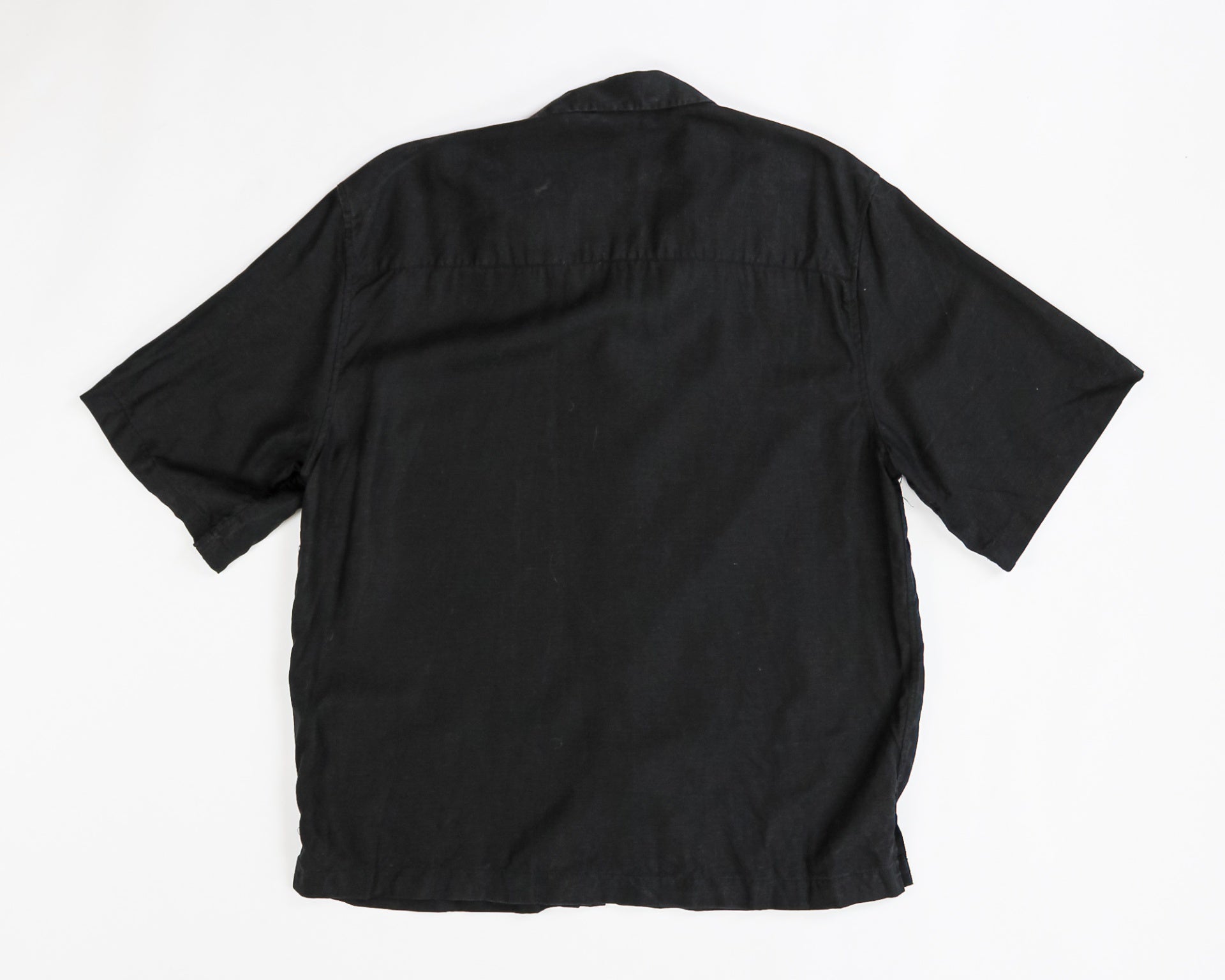 Zara Kimono Shirt XL Navy blue
