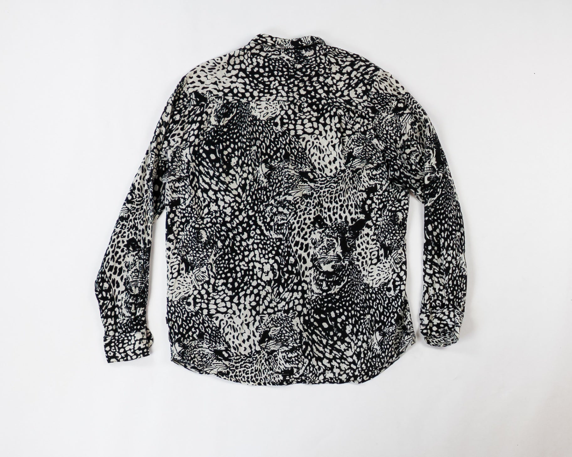 ROLLAS Shirt Large Black and white