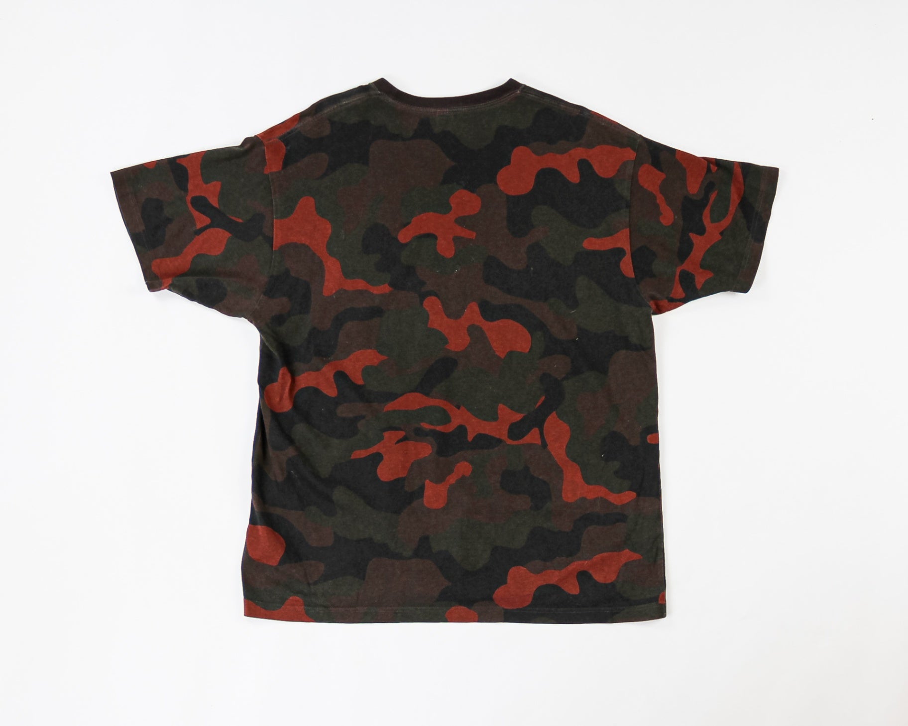 Pattà T-Shirt XL Black Green Red Camouflage