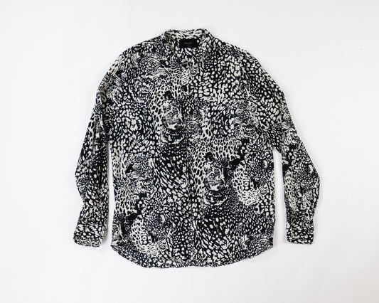 ROLLAS Shirt Large Black and white