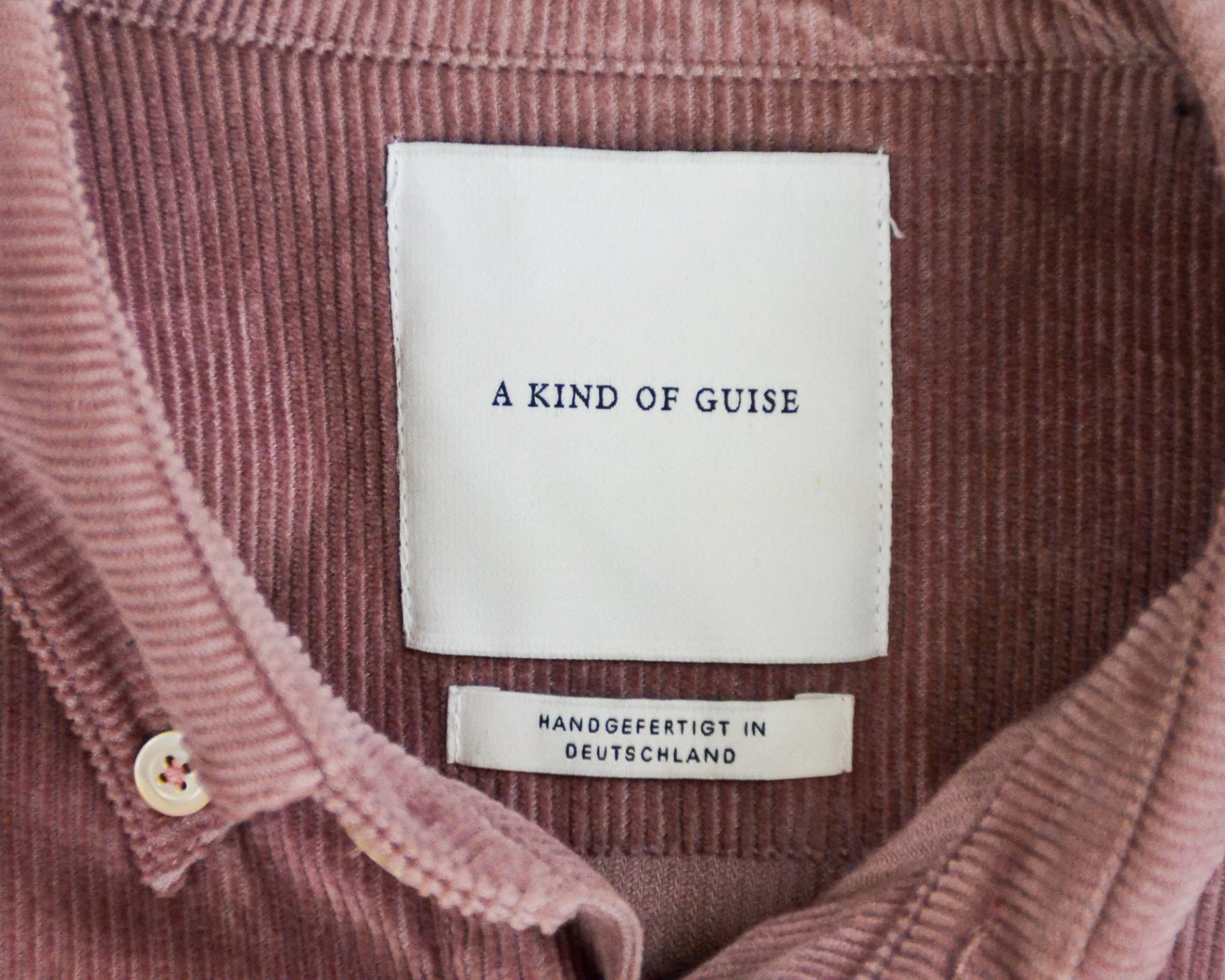 A Kind of Guise Shirt L - Large Pinkish-brown