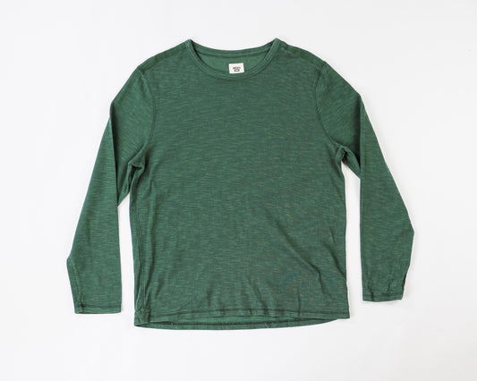 America Today Long Sleeve T-Shirt XL Sage Green