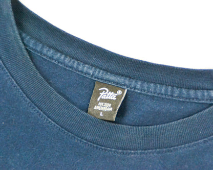 Patta Long Sleeve T-Shirt L - Large Navy Blue