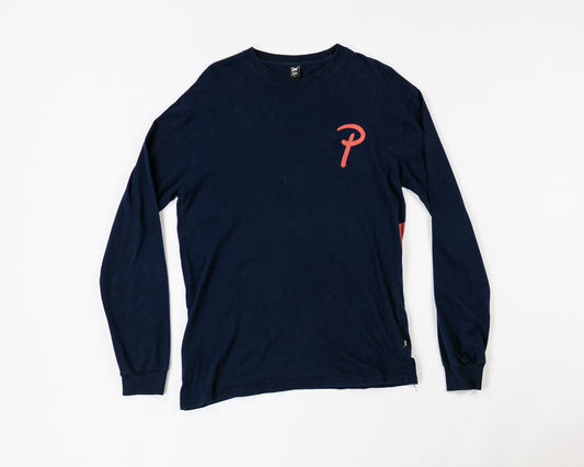 Patta Long Sleeve T-Shirt L - Large Navy Blue